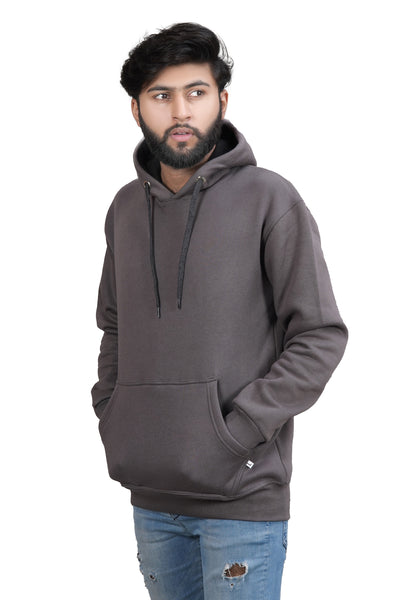 Plain hoodie premium quality cotton fleece