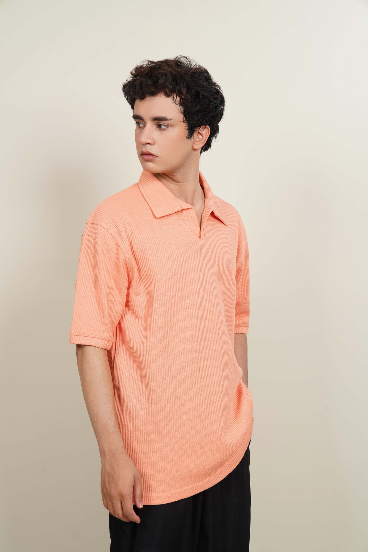 Half-Sleeve Polo Shirt