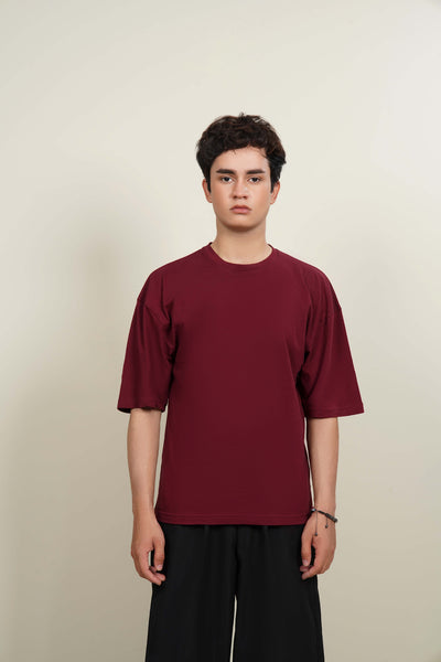 Marron Drop tee
