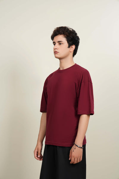 Marron Drop tee