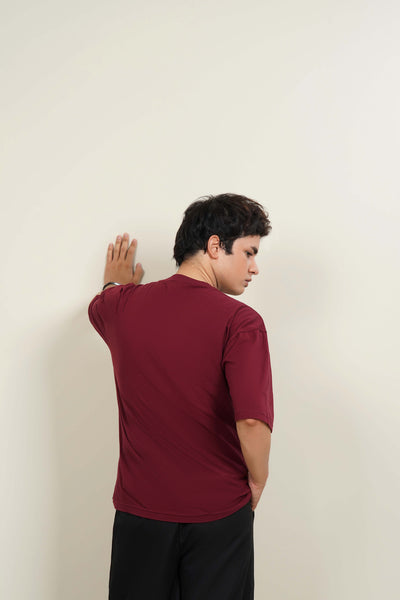 Marron Drop tee