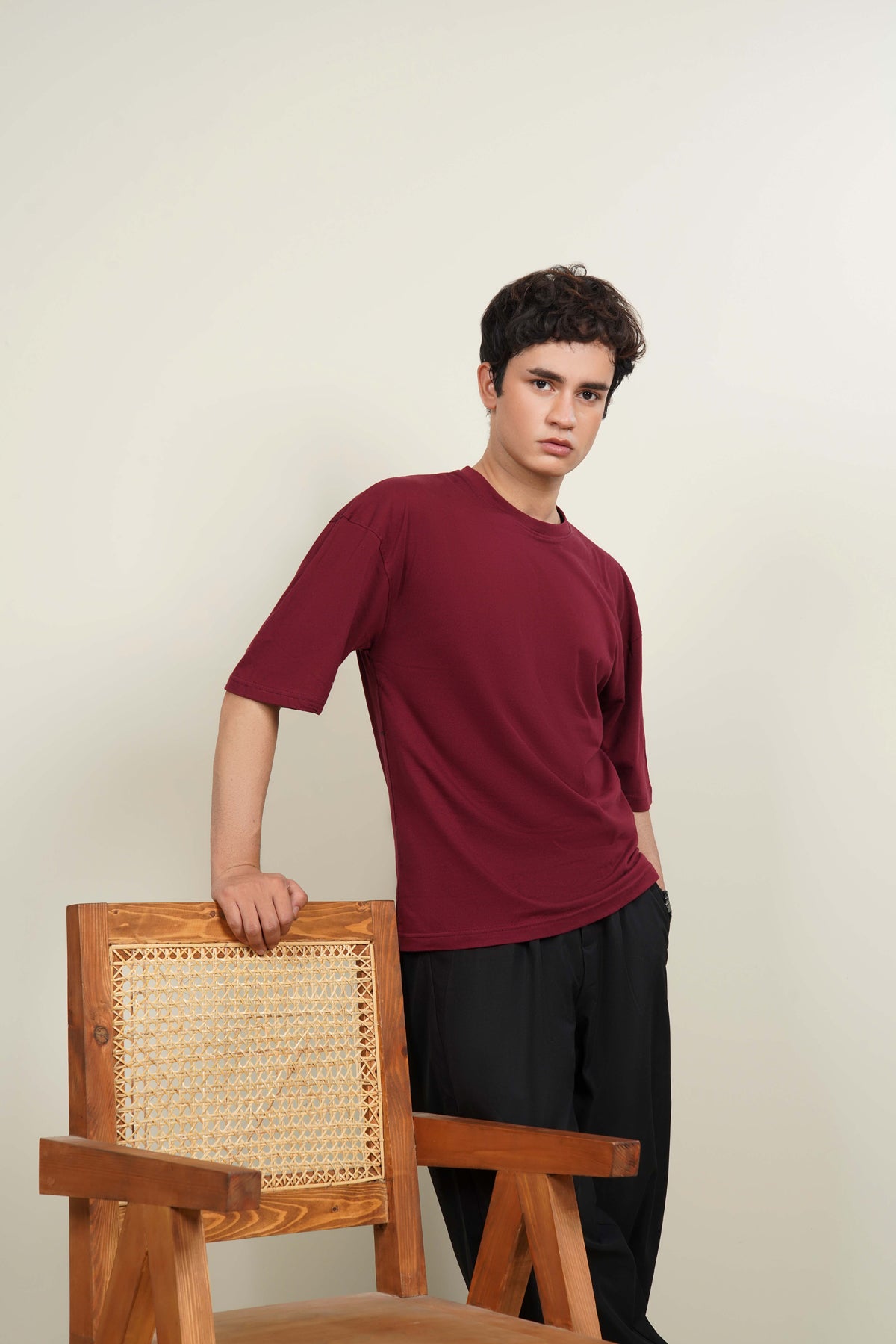 Marron Drop tee