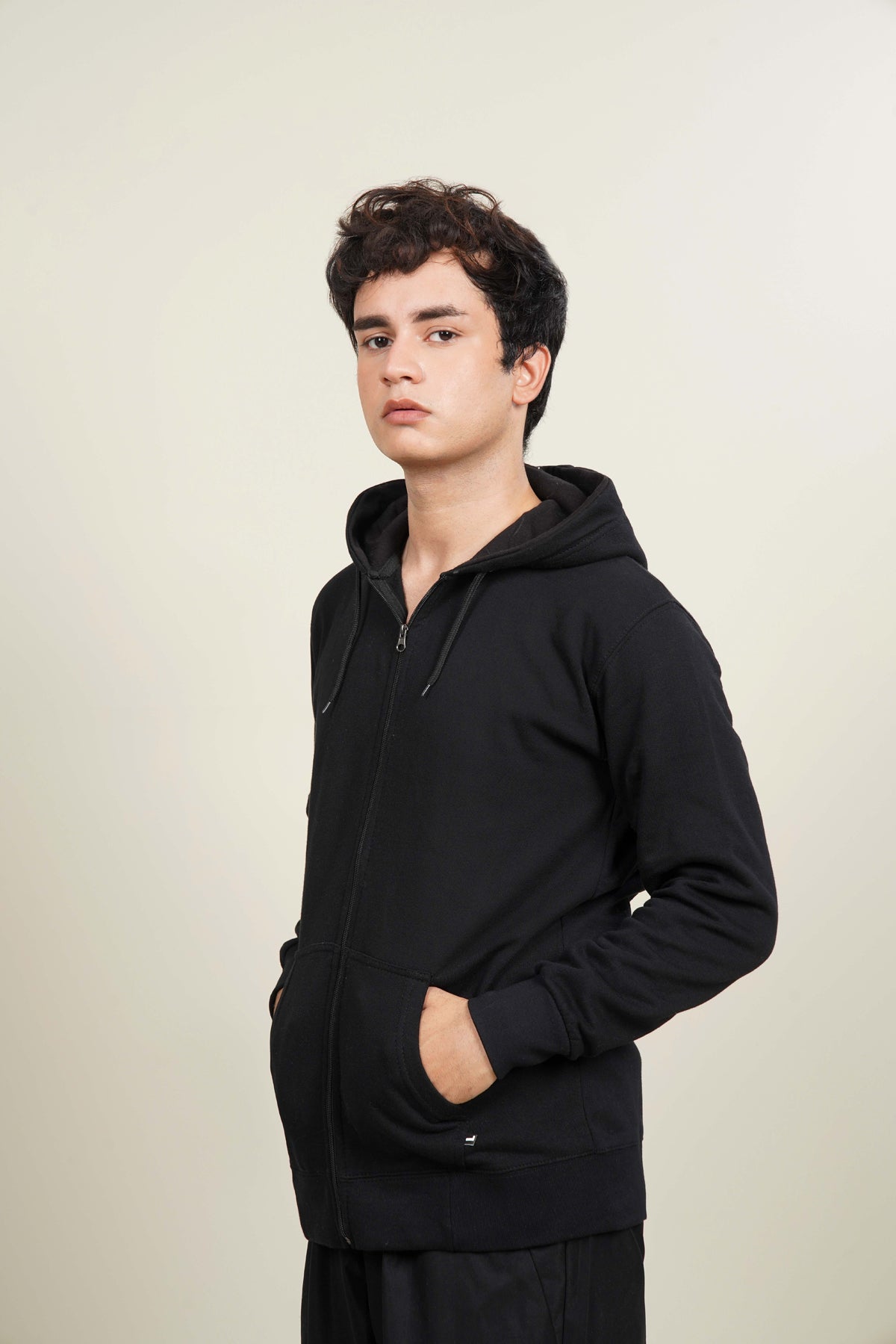 Basic Zip-Up Hoodie