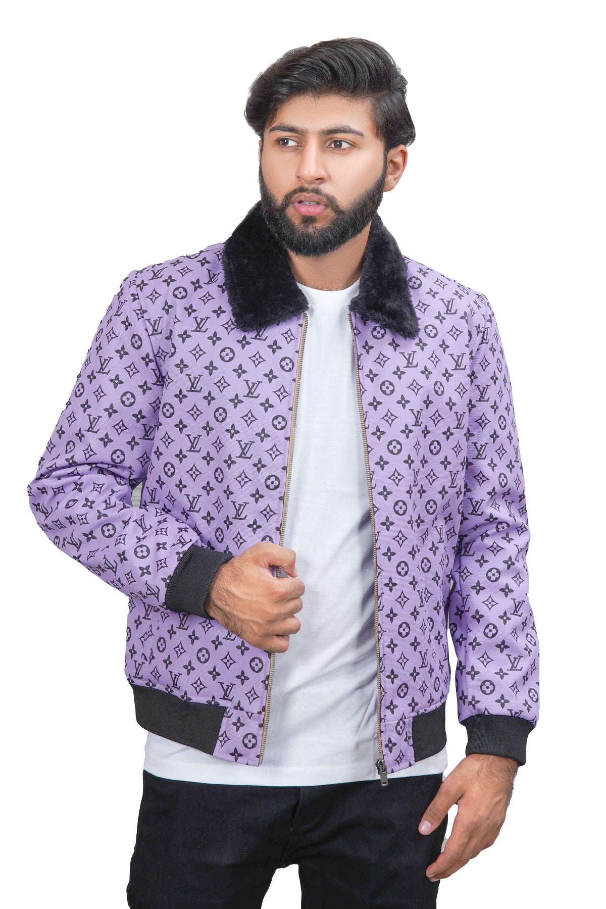 Louis vuitton jacket premium quality rexine
