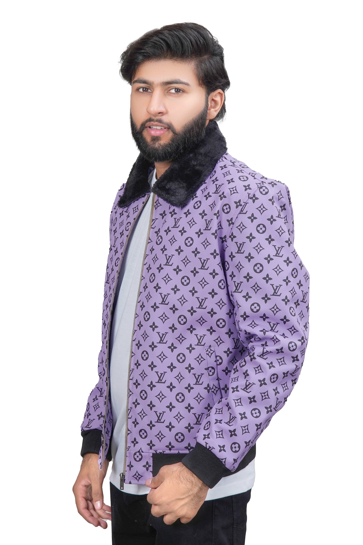 Louis vuitton jacket premium quality rexine