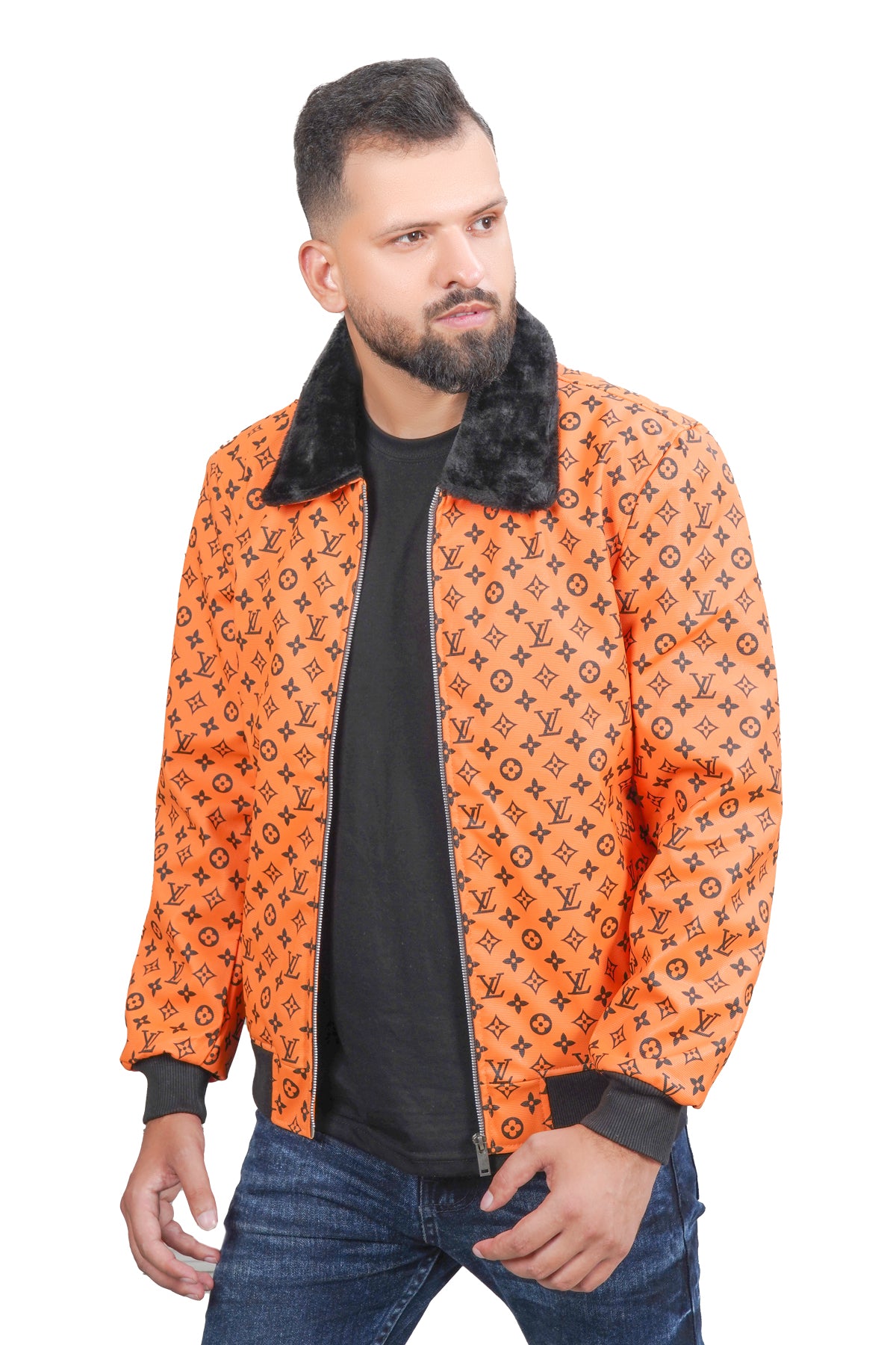 Louis vuitton jacket premium quality rexine